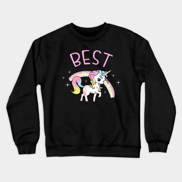 Best Friends Matching Designs Crewneck Sweatshirt by KsuAnn